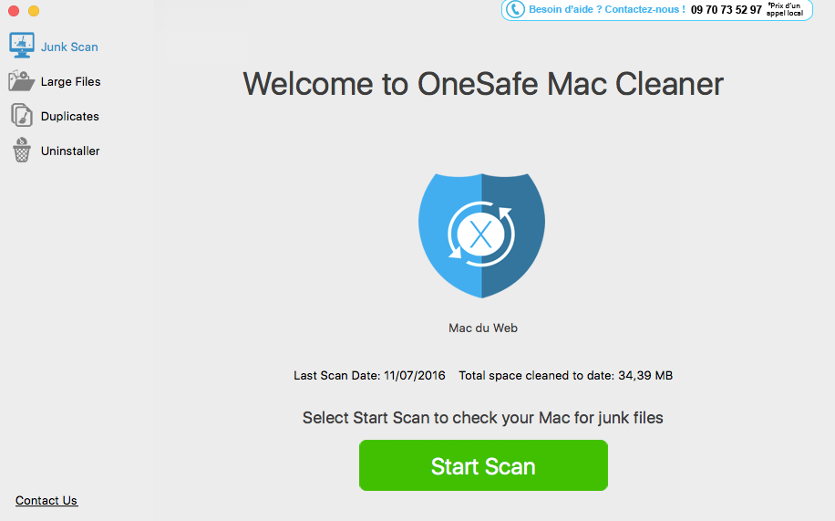onesafe mac cleaner gratuit